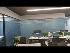 शॉपिंग मॉल के लिए स्विच करने योग्य पीडीएलसी स्मार्ट ग्लास इलेक्ट्रॉनिक ग्लास विभाजन